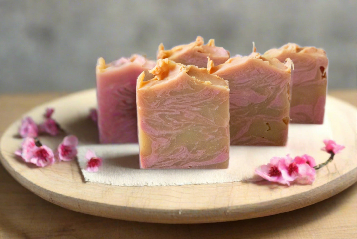 Artisanal Soap Bar: Japanese Cherry Blossom
