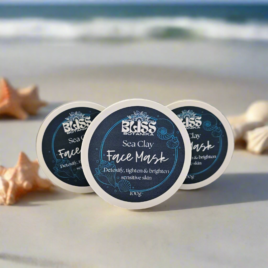 Rejuvenating Face Mask: Sea Clay & Tea Tree