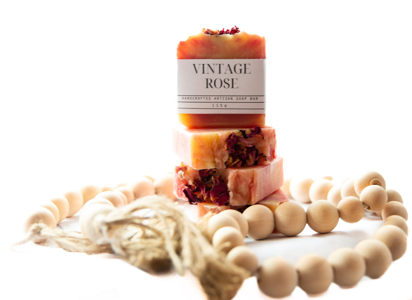 Artisanal Soap Bar: Vintage Rose
