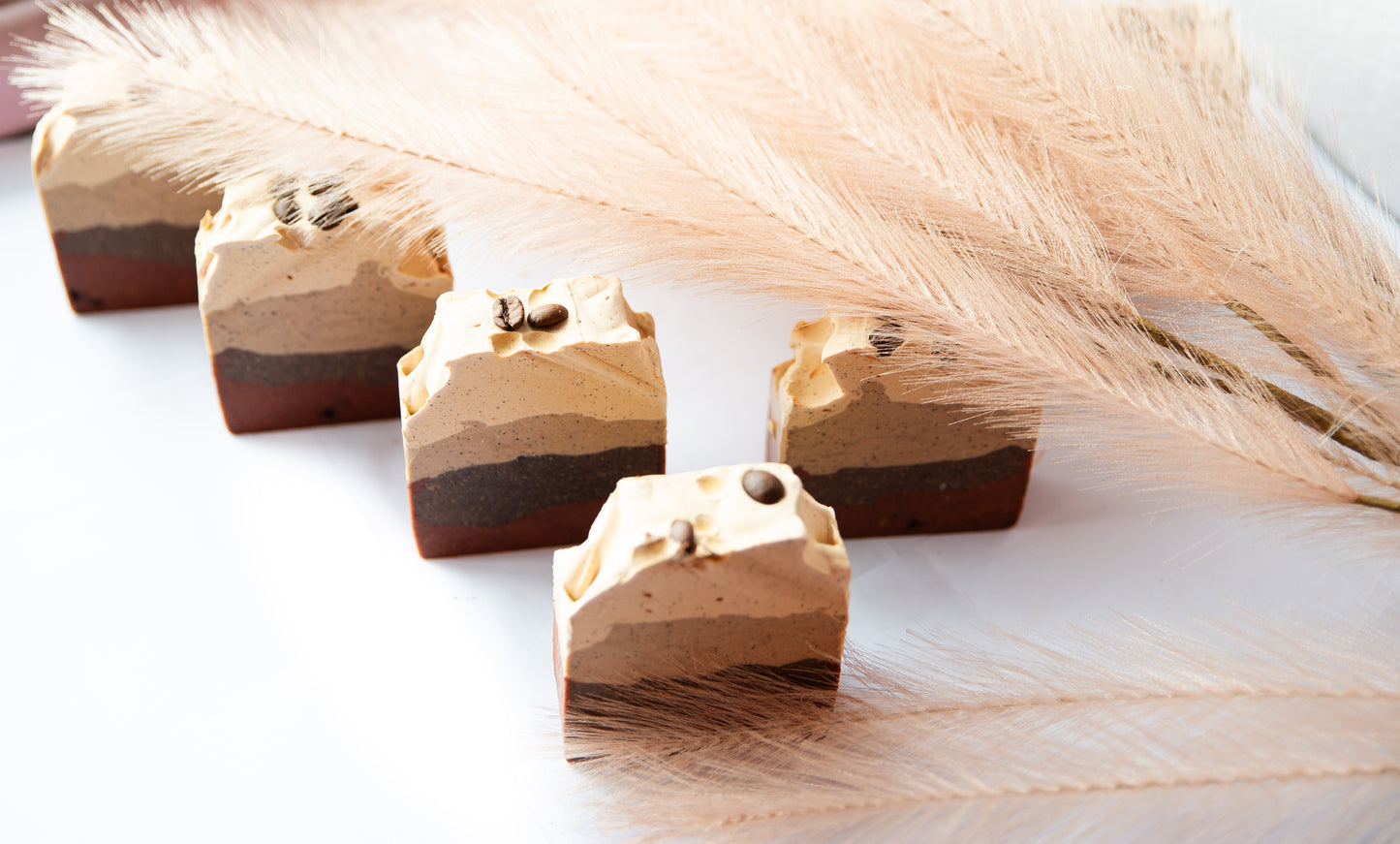 Artisanal Exfoliating Soap Bar: Fresh Coffee