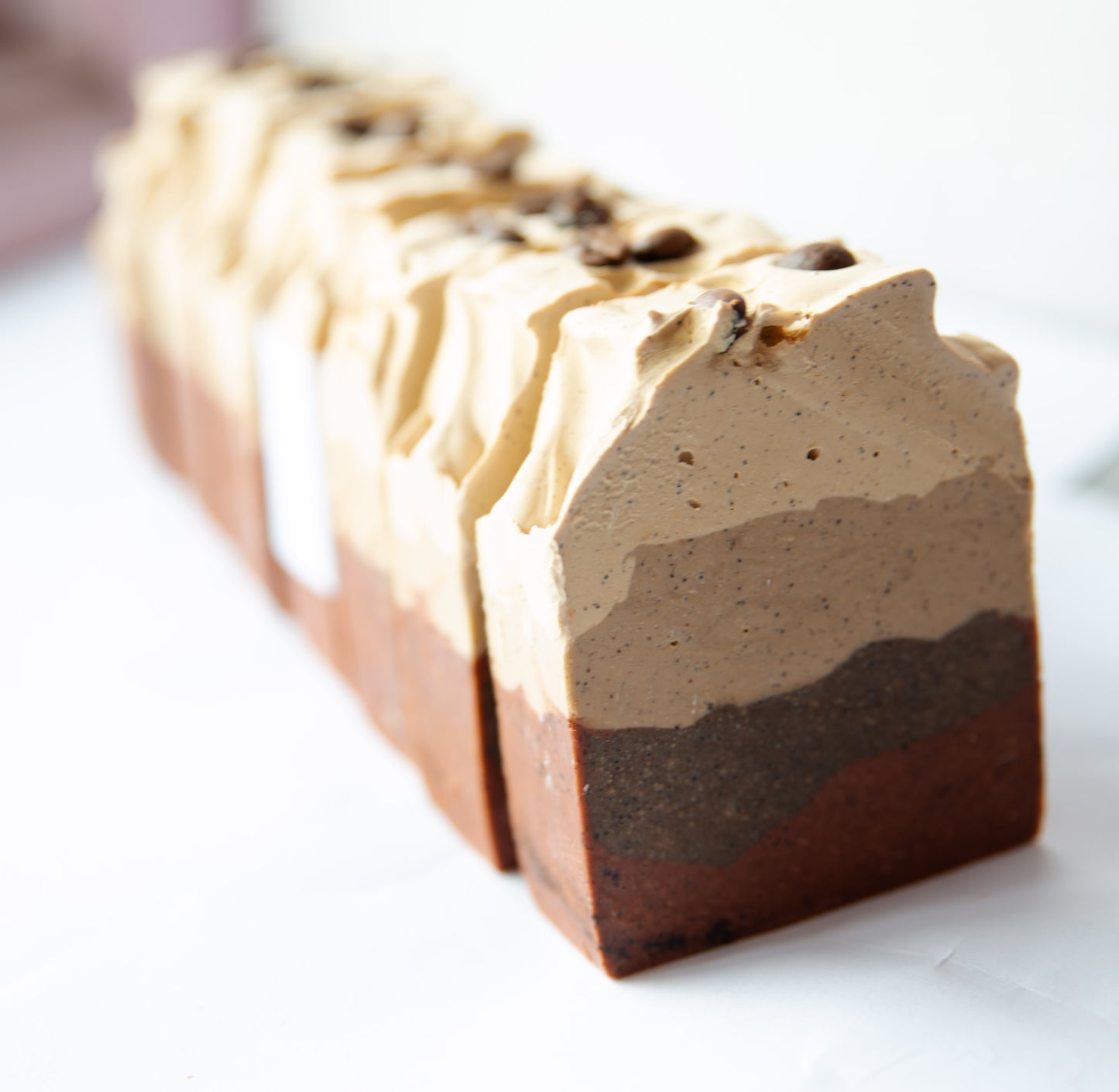 Artisanal Exfoliating Soap Bar: Fresh Coffee
