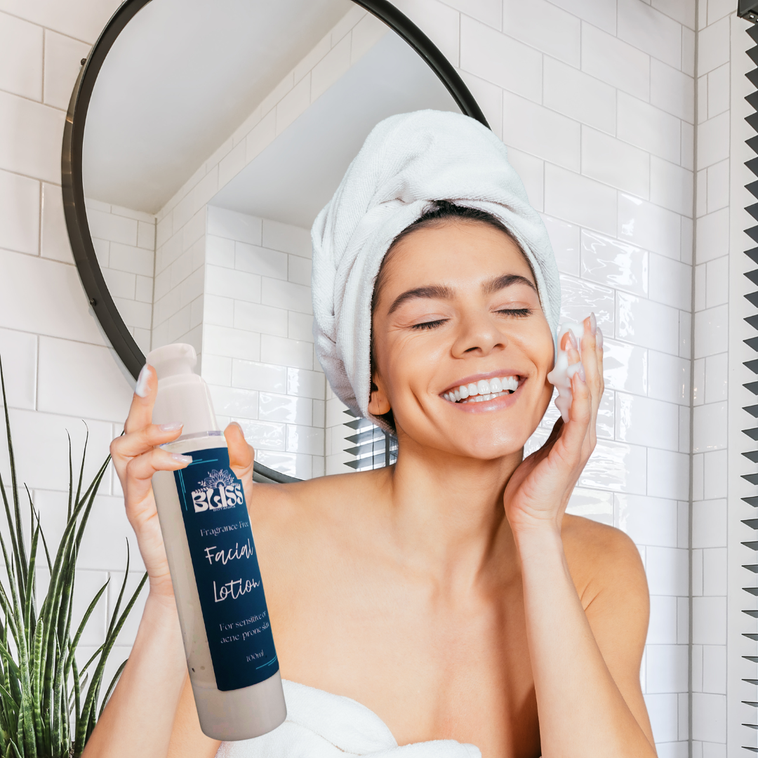Hydration Station: Facial Lotion for Sensitive & Acne-Prone Skin