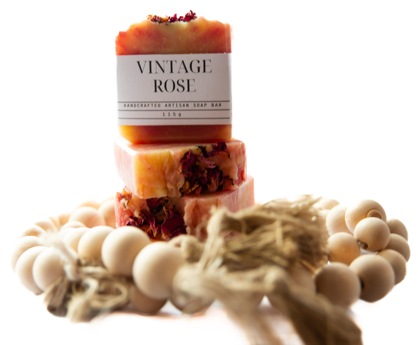 Artisanal Soap Bar: Vintage Rose